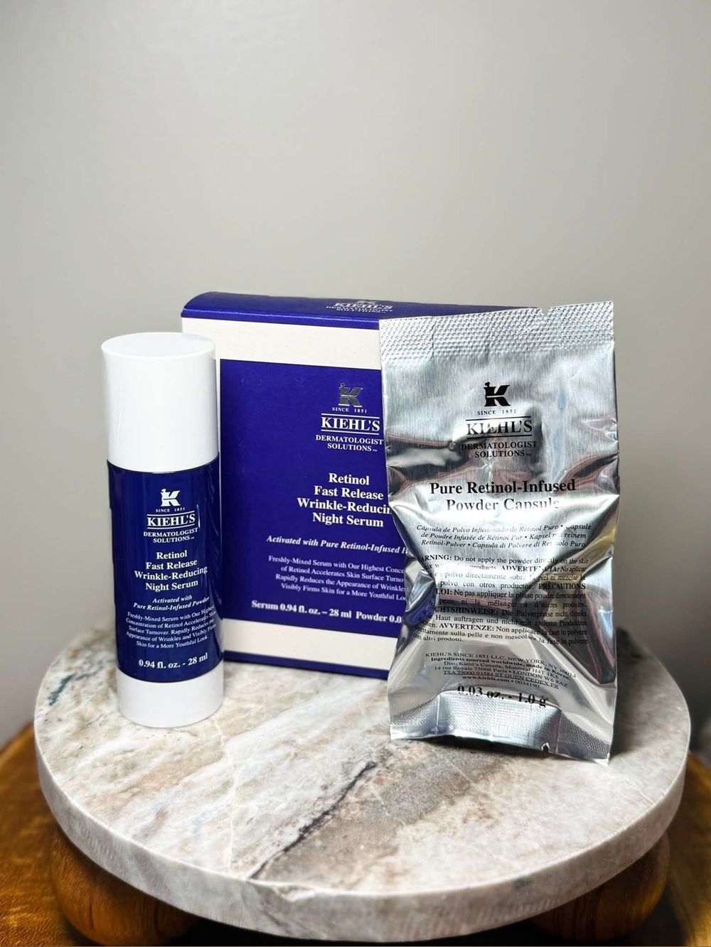Kiehl’s Retinol Fast Release Wrinkle-Reducing Night Serum